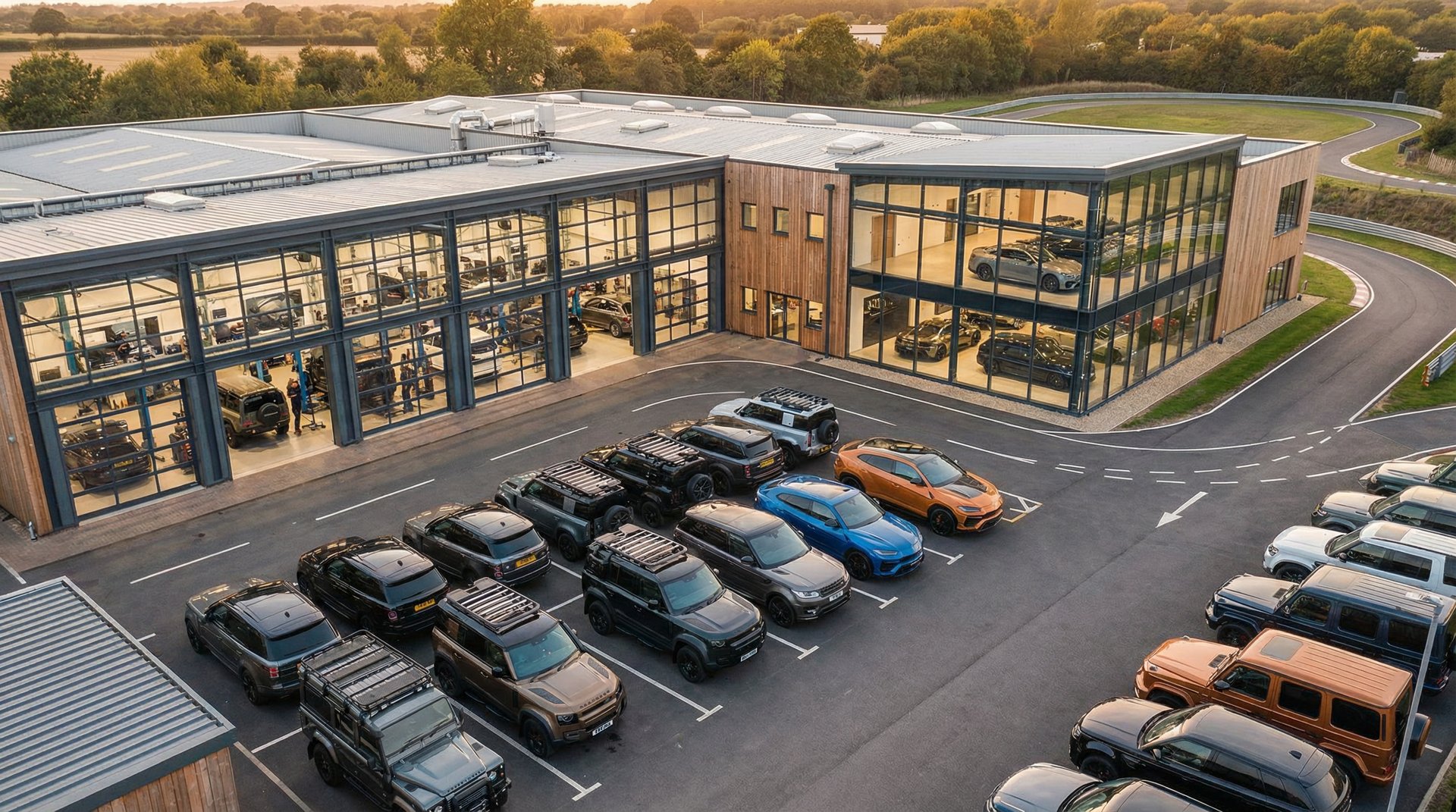 麻豆修车改装视频社区工厂全景